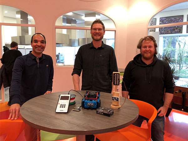 Zeno van der Zalm, Harro Beek och Gertjan Schreur bildar arbetsgruppen Computational thinking